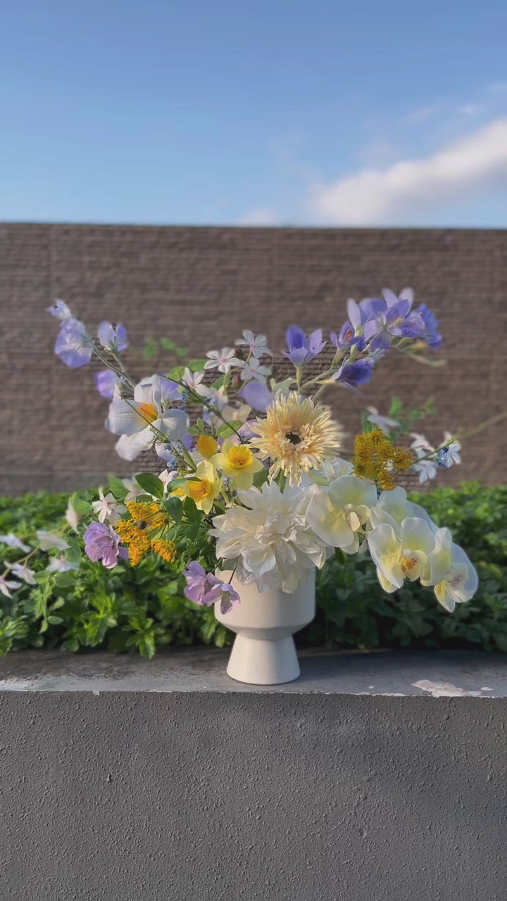 Serene Pastel Panache In The Pot (1-sided)