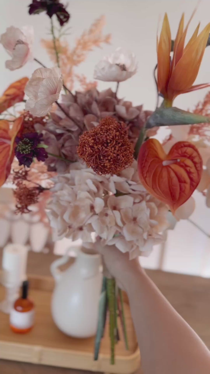 Sunset Terra Bloom Bouquet (front facing)
