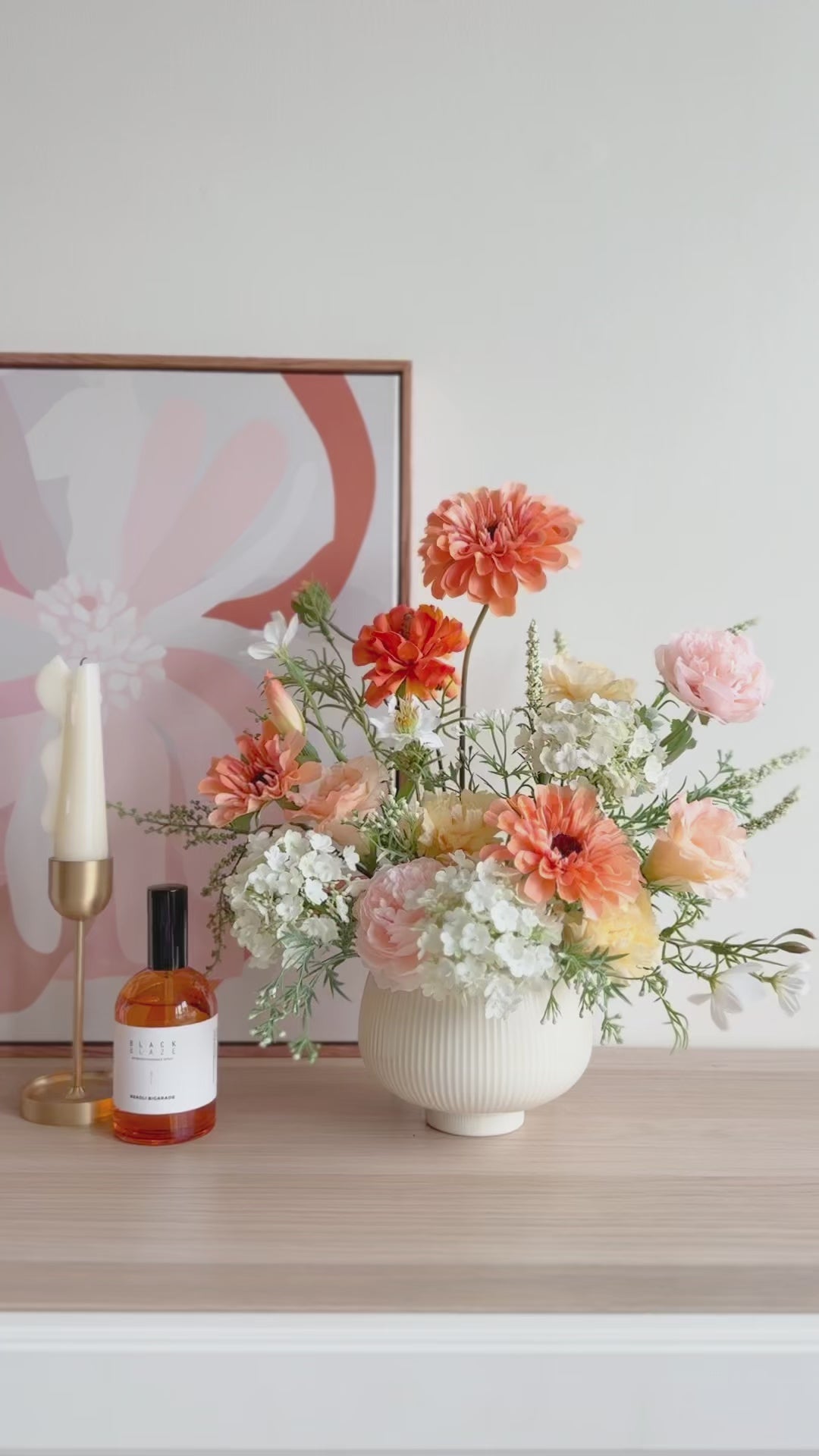 Apricot Daydream in the Pot (1-sided)