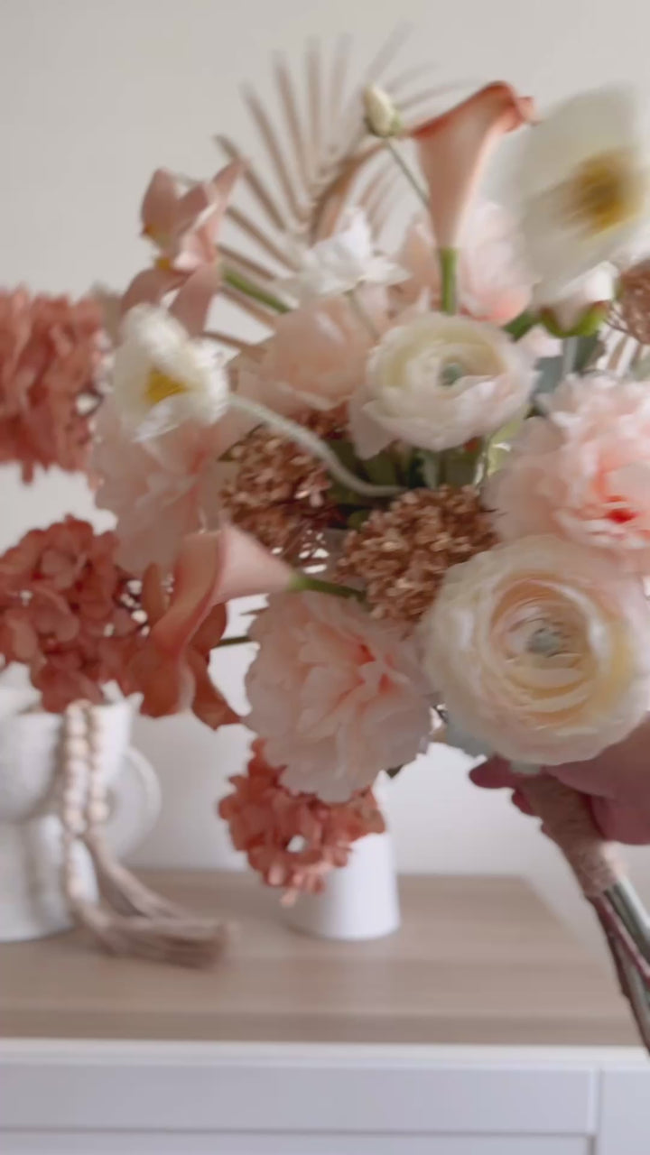 Golden Hour Blooms Bouquet (front facing)