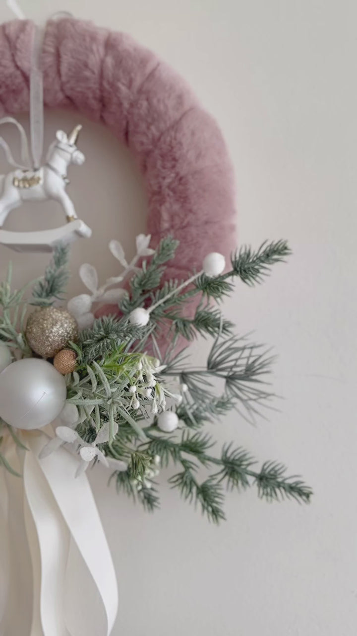 MADE-TO-ORDER: Unicorn Frost Dream Wreath