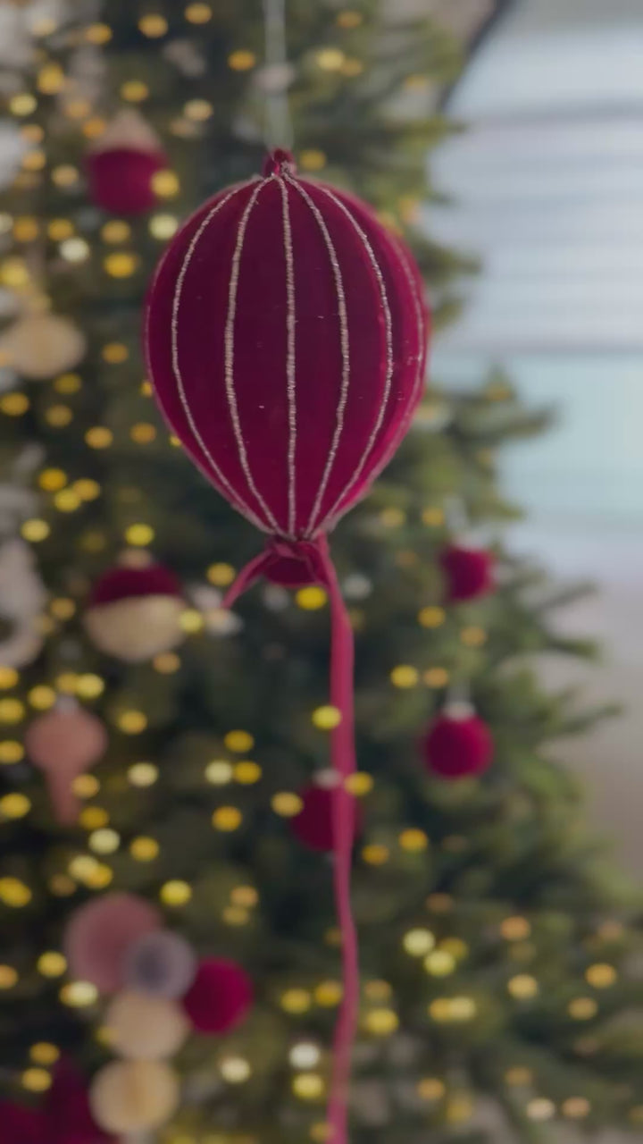 Crimson Flight Ornament