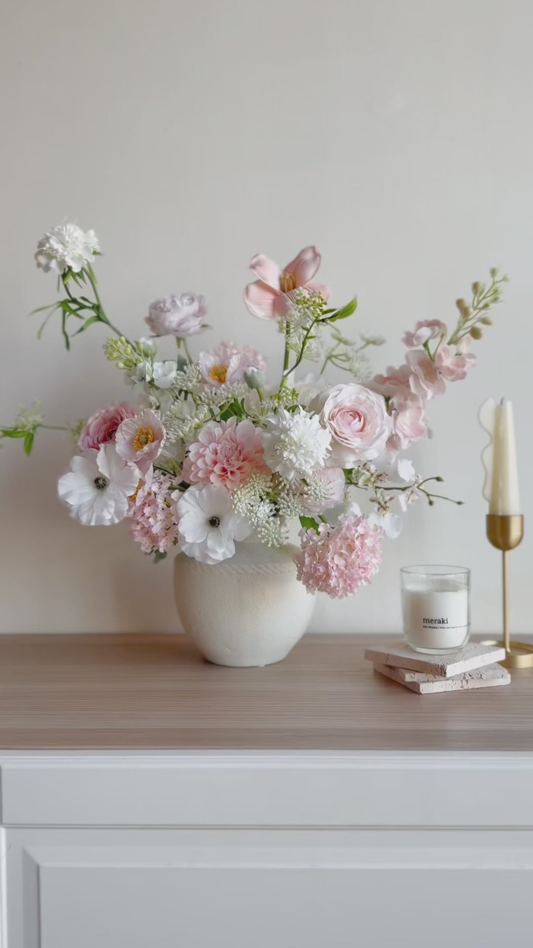 Peach Bloom Daydream in the Pot (1-sided)