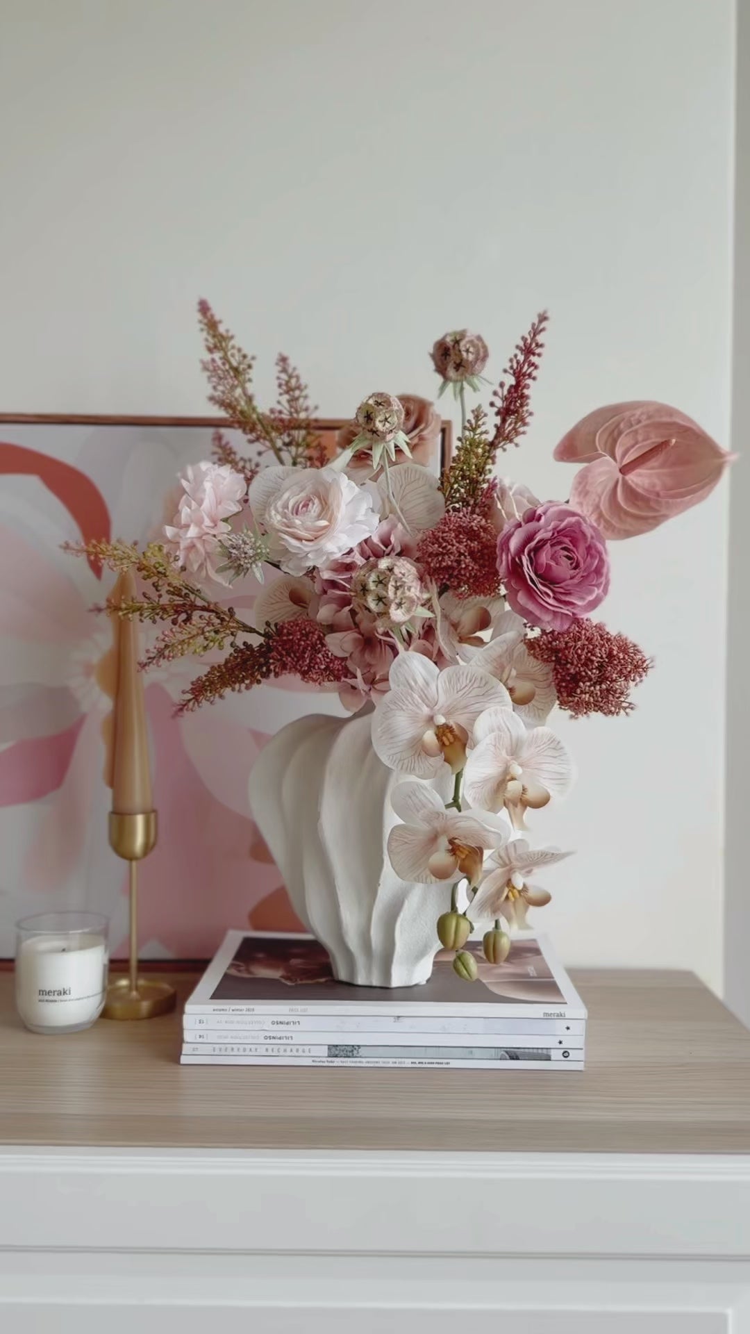 PRE-ORDER (19-22 May): Rosé Sculptura Bloom in the Vase (1-sided)