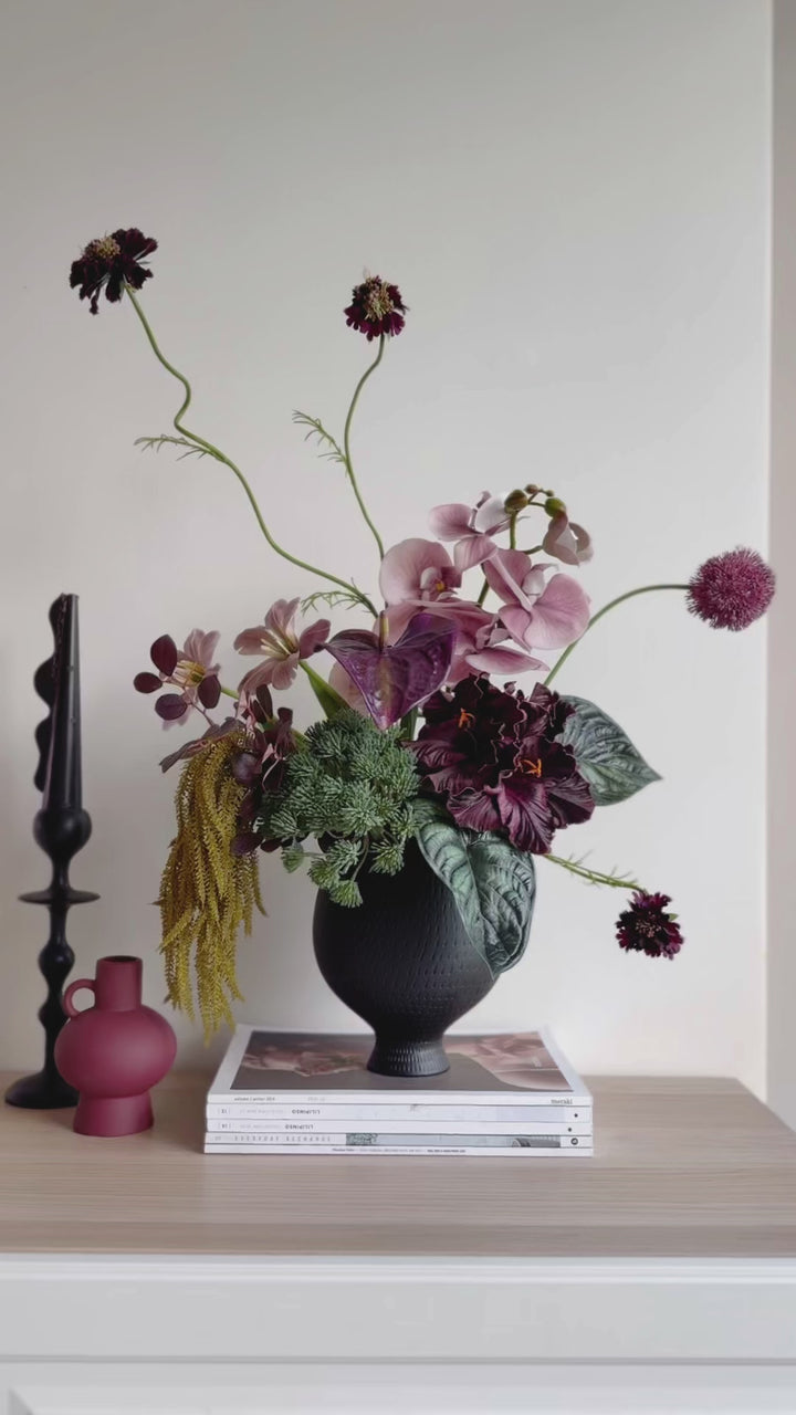 Velvet Mauve Nocturne in the Vase (1-sided)