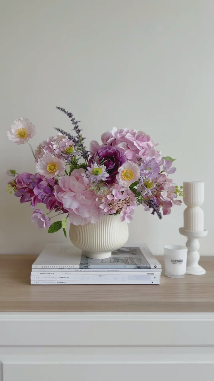 PRE-ORDER (9-15 Jun): Lavender Blush Reverie in the Pot (1-sided)