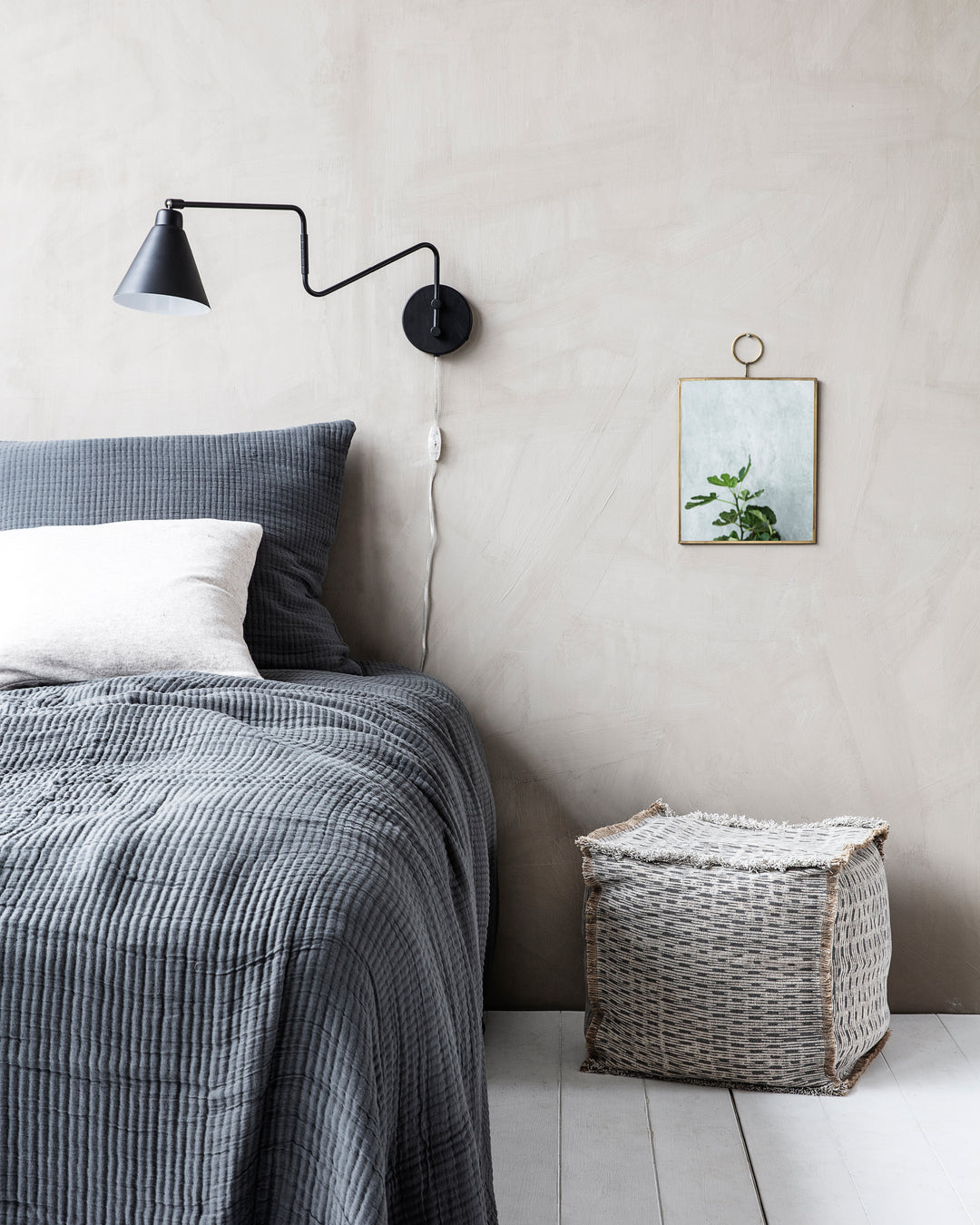 Brass Loop Mirror