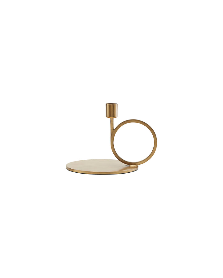 Cirque Brass Candle Stand