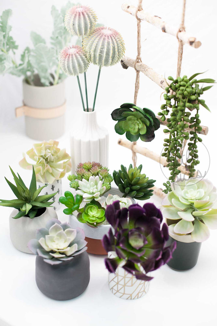 COMING BACK: Faux Succulent (Part 1), Decor, 3littlepicks - 3LittlePicks