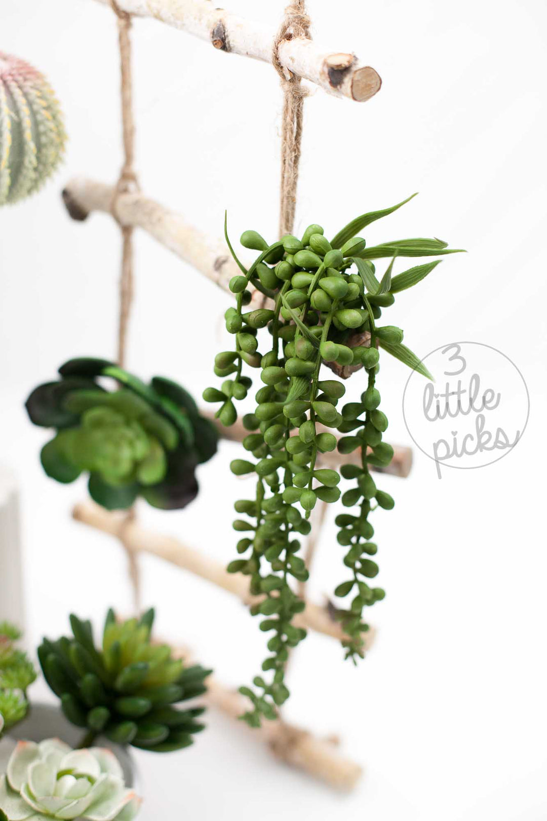 COMING BACK: Faux Succulent (Part 1), Decor, 3littlepicks - 3LittlePicks