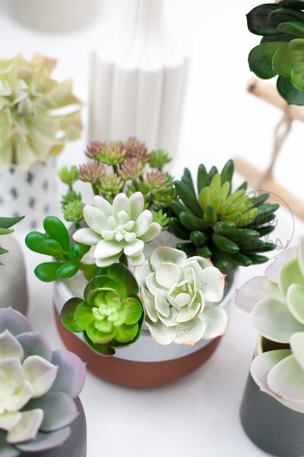 COMING BACK: Faux Succulent (Part 1), Decor, 3littlepicks - 3LittlePicks