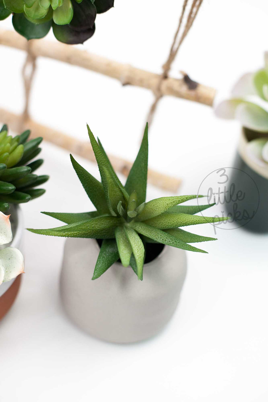 COMING BACK: Faux Succulent (Part 1), Decor, 3littlepicks - 3LittlePicks