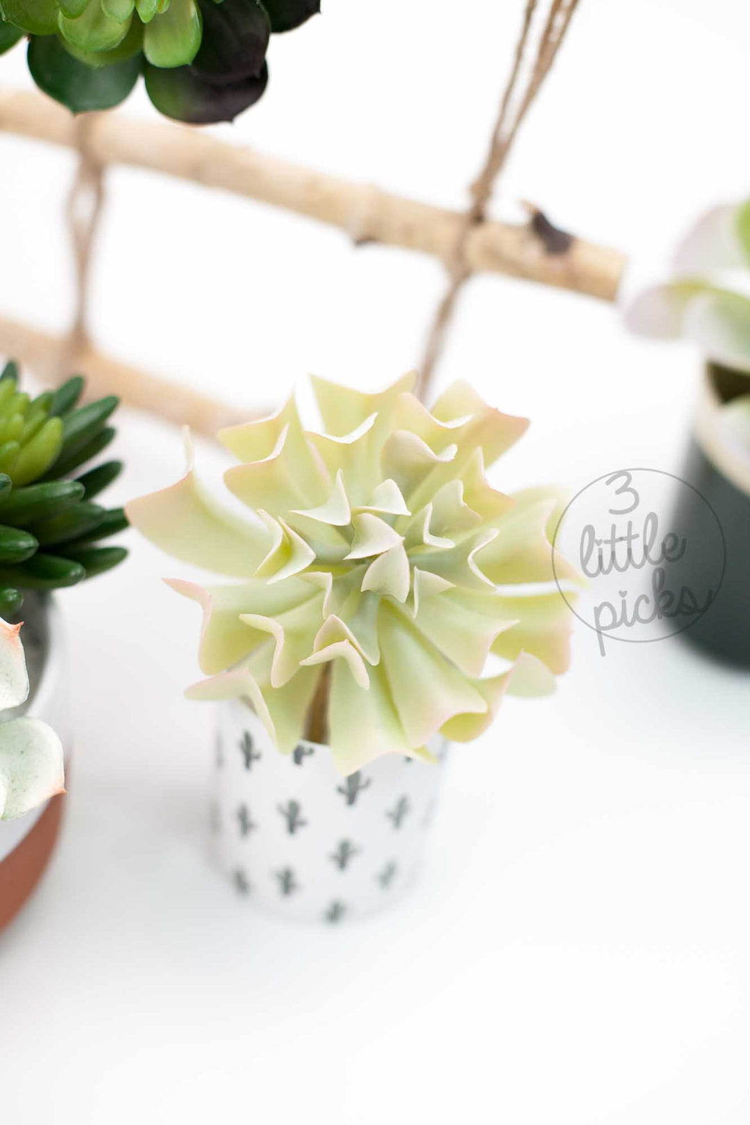 Faux Succulent (Part 2), Decor, 3littlepicks - 3LittlePicks