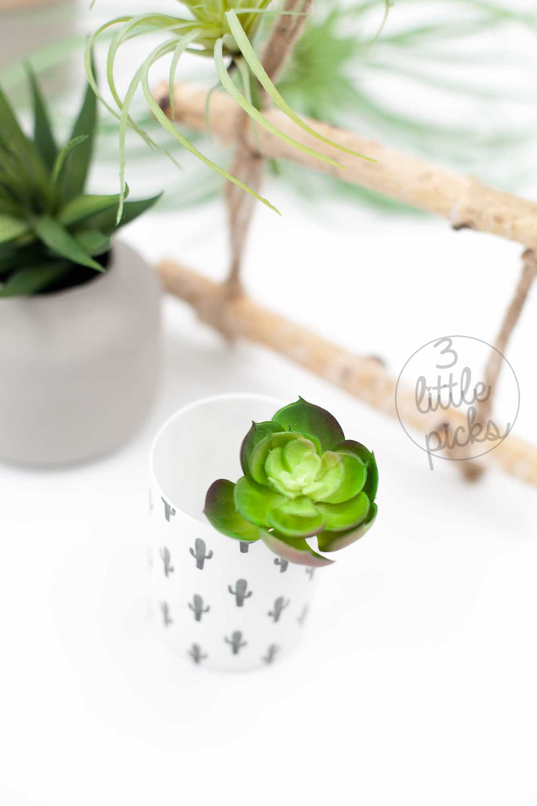 Faux Succulent (Part 2), Decor, 3littlepicks - 3LittlePicks