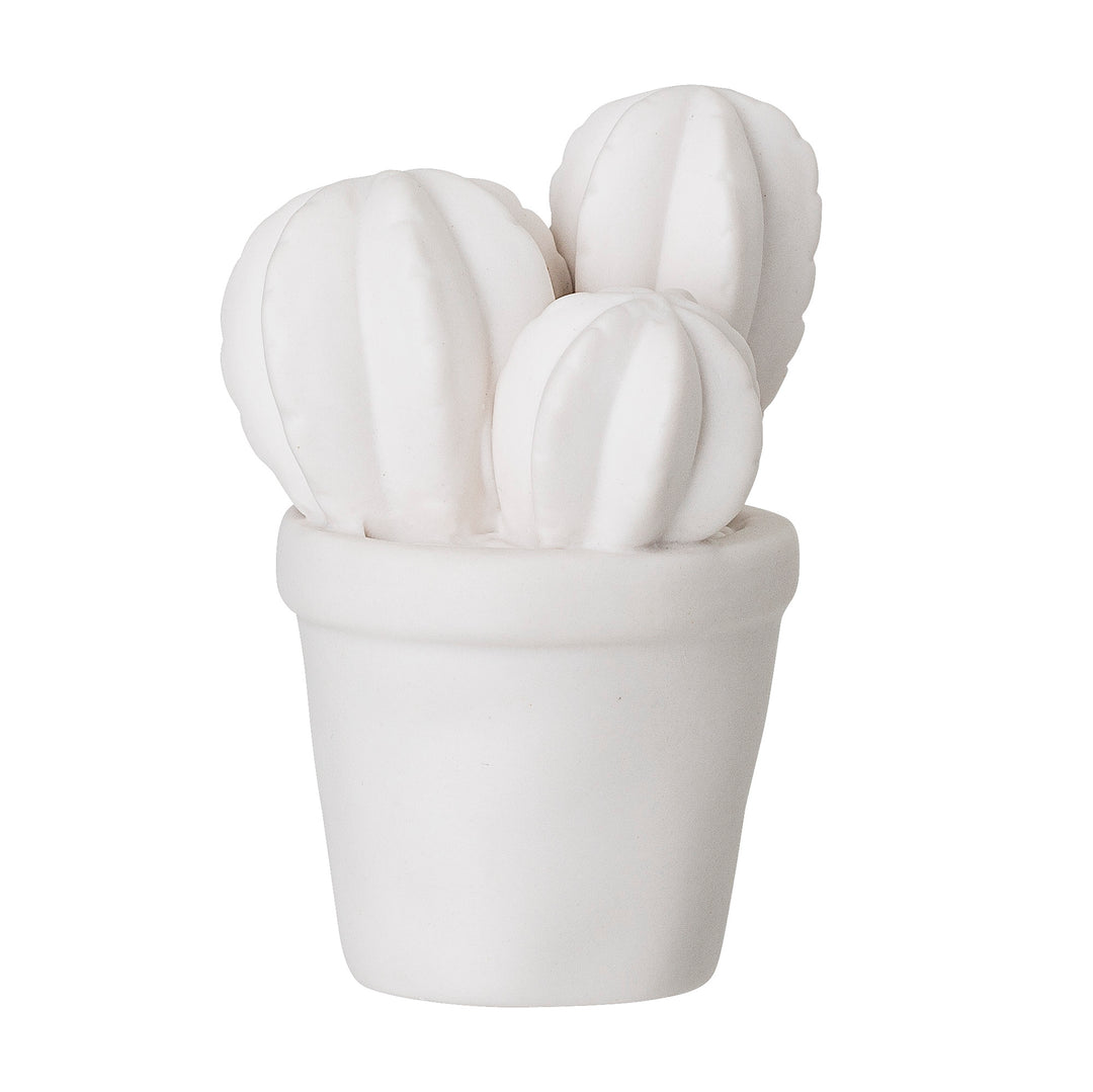 Mini 3-Head White Cactus