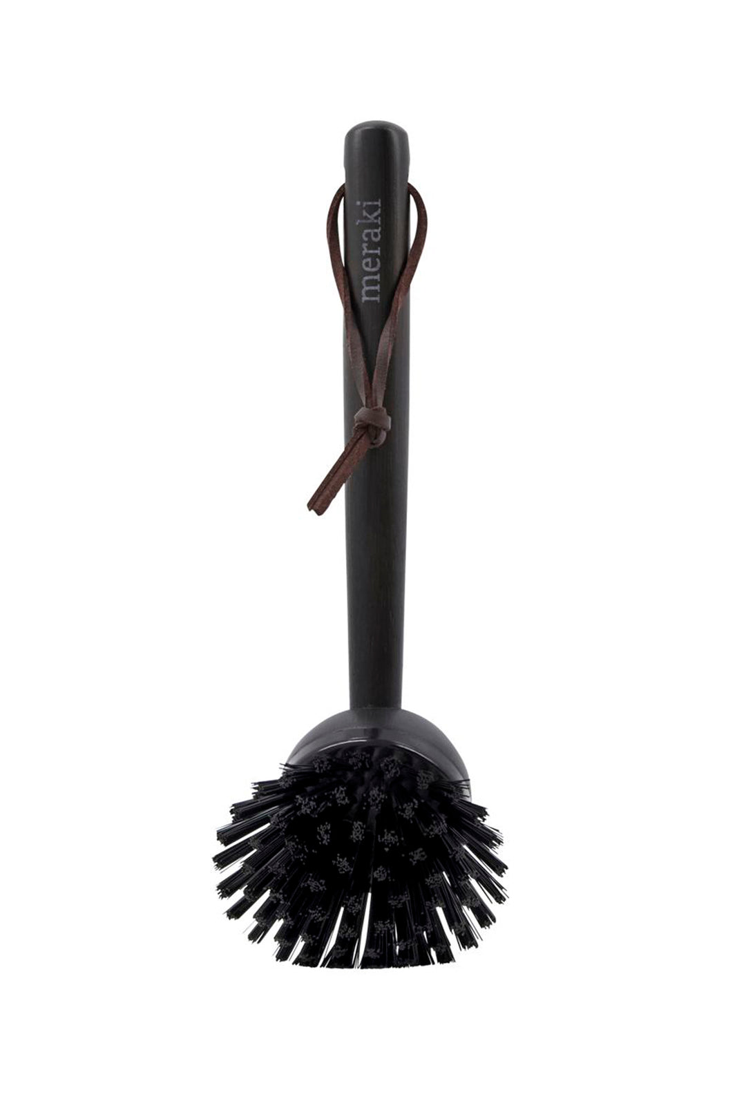 Sleek Black Dish Brush