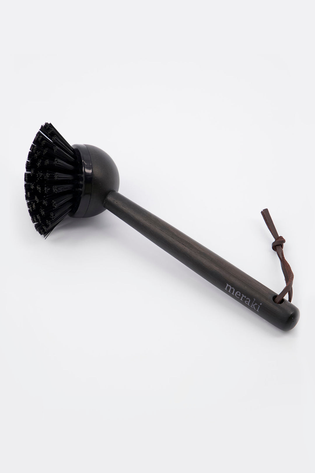 Sleek Black Dish Brush