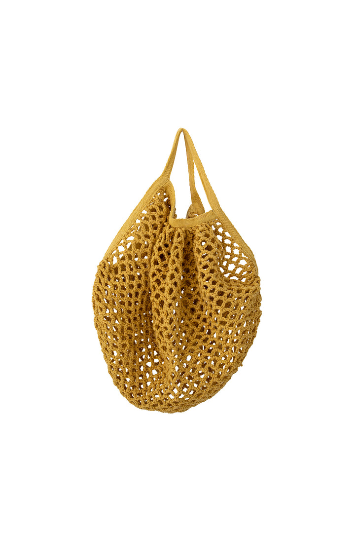 Mustard Yellow String Bag