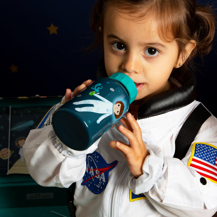 Space Explorer Kid's Water Bottle, Drinkware, Sass & Belle - 3LittlePicks
