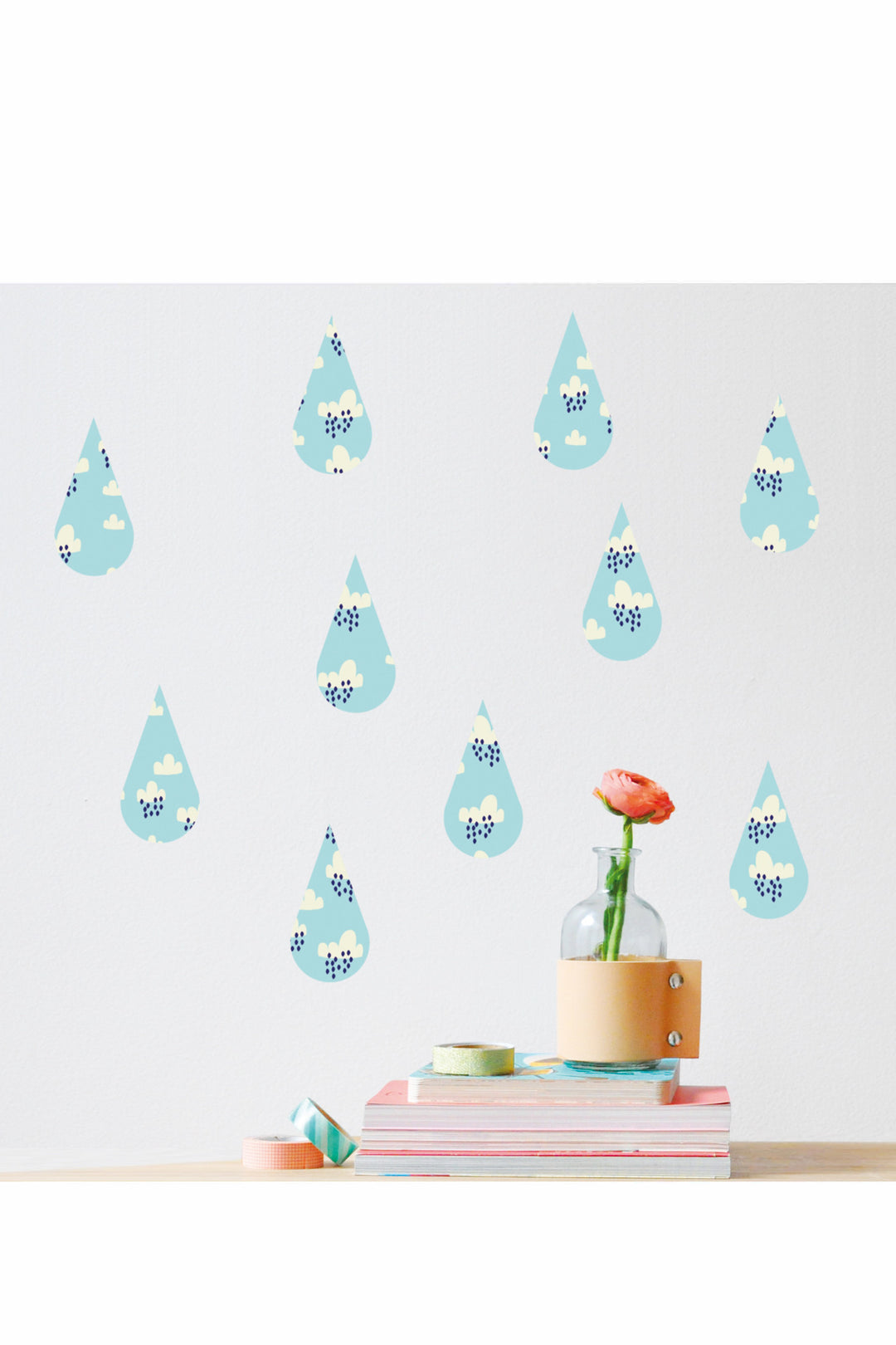 Drops Vinyl Stickers, Decor, MIMI' lou - 3LittlePicks