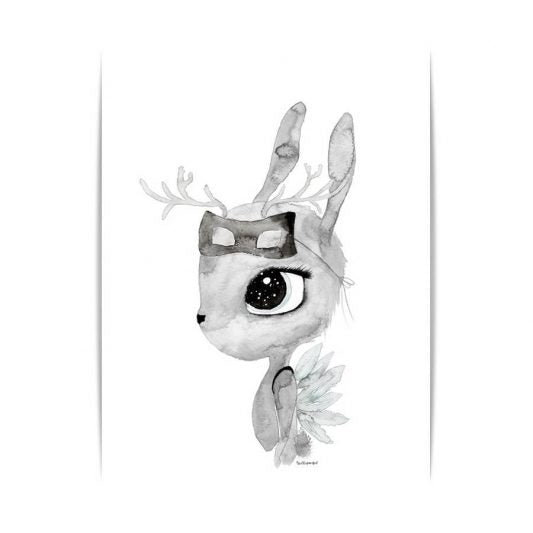 Deer, Decor, By Christine Hoel - 3LittlePicks