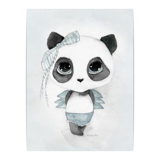 Panda Signe, Decor, By Christine Hoel - 3LittlePicks