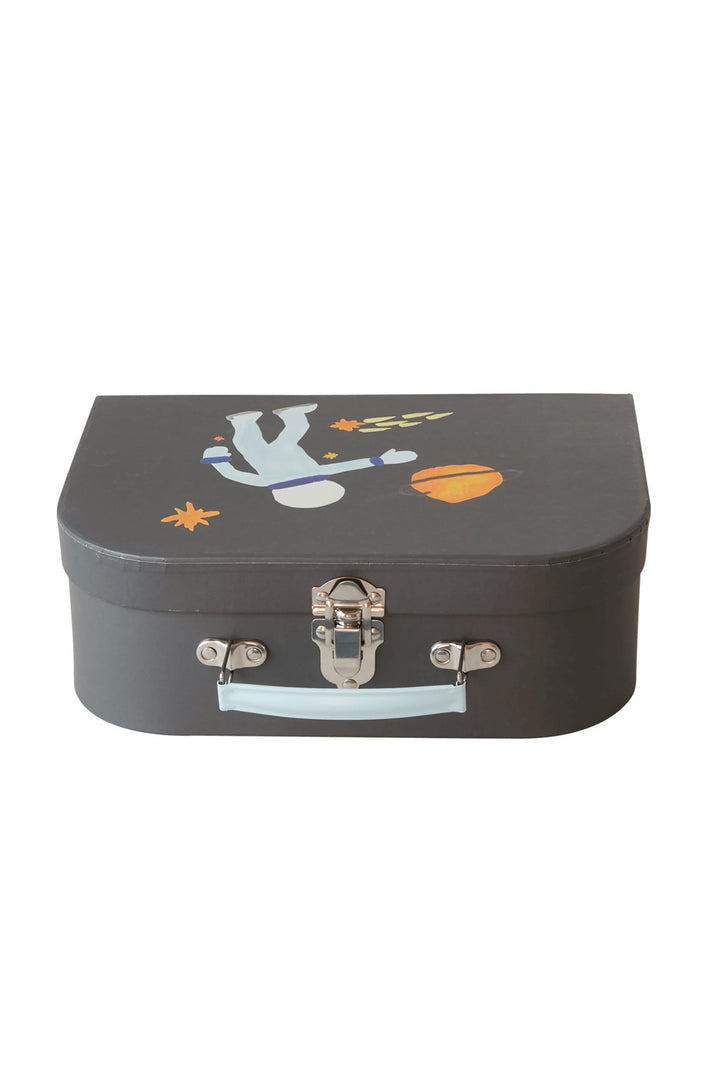 Space Print Kids Cardboard Suitcase