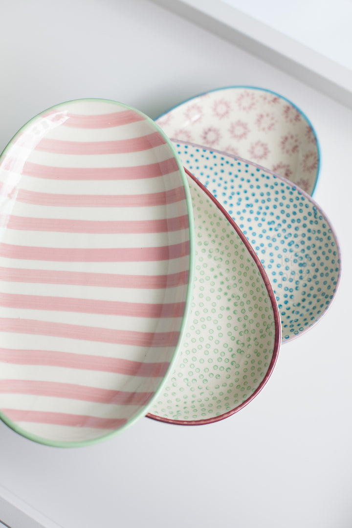 Patrizia Oval Plate, Dining, Bloomingville - 3LittlePicks