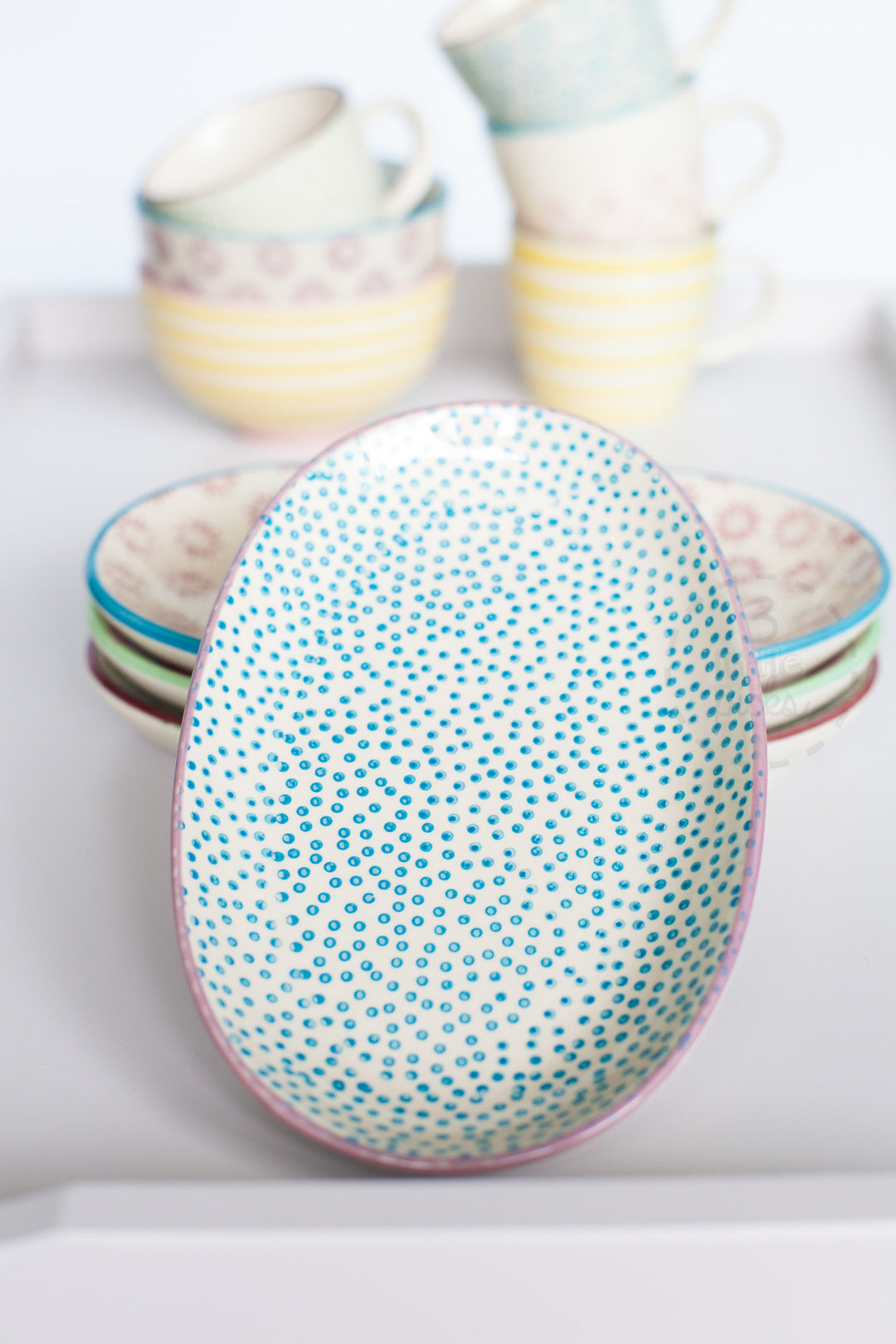 Patrizia Oval Plate, Dining, Bloomingville - 3LittlePicks
