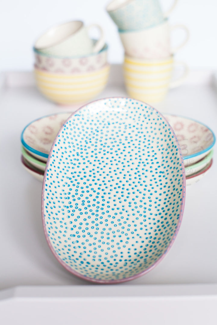 Patrizia Oval Plate, Dining, Bloomingville - 3LittlePicks