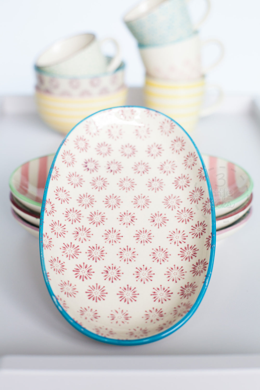 Patrizia Oval Plate, Dining, Bloomingville - 3LittlePicks