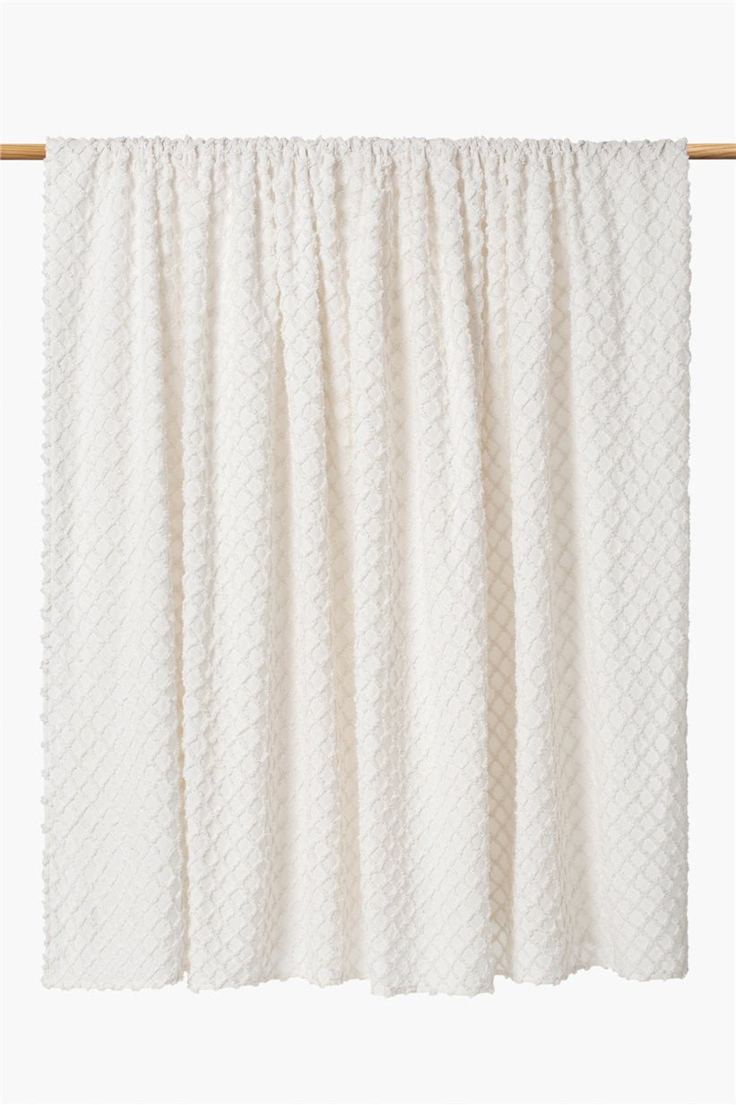 Royal Large Bedspread Cream White