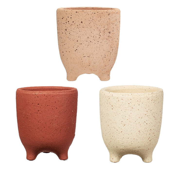 Speckled Leggy Medium Planter
