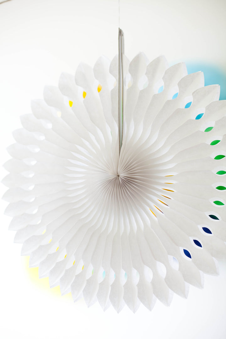 Snowflake Fan (30cm), Partyware, 3littlepicks - 3LittlePicks