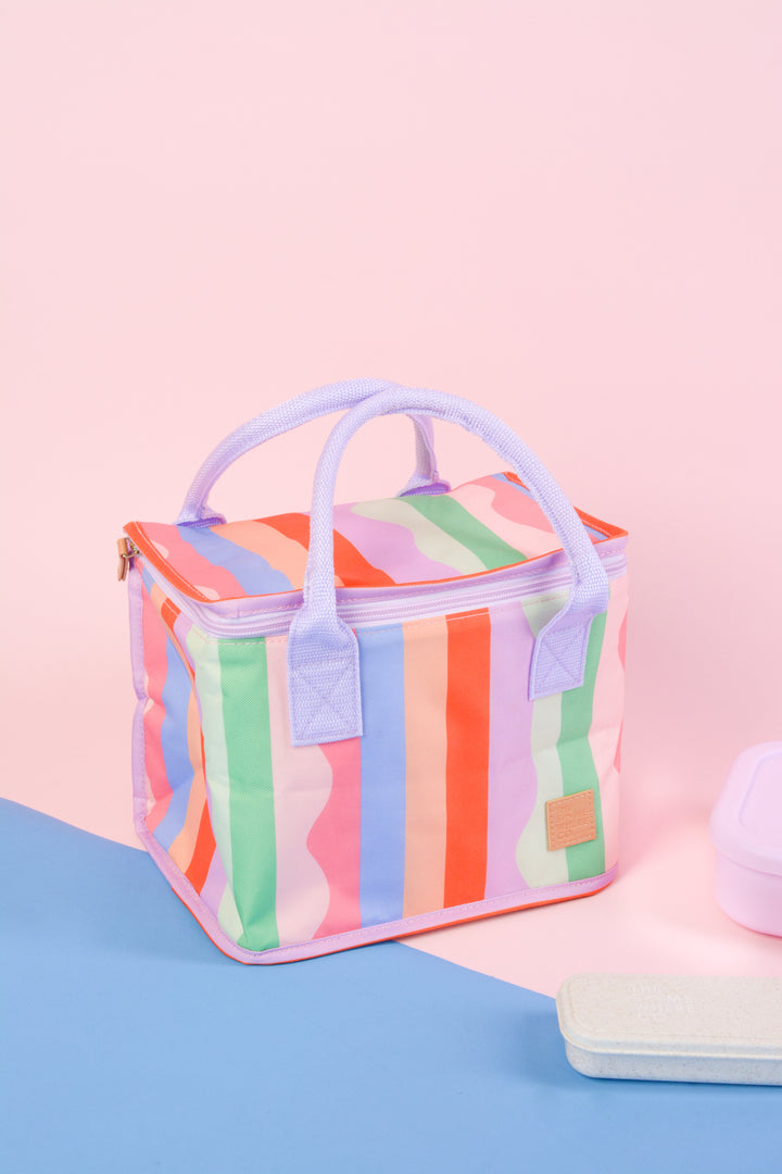 Poolside Soiree Lunch Bag with Canvas Handle