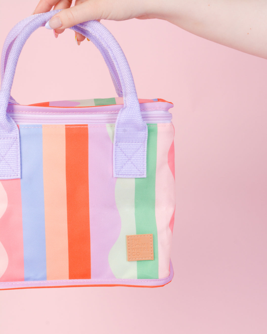 Poolside Soiree Lunch Bag with Canvas Handle