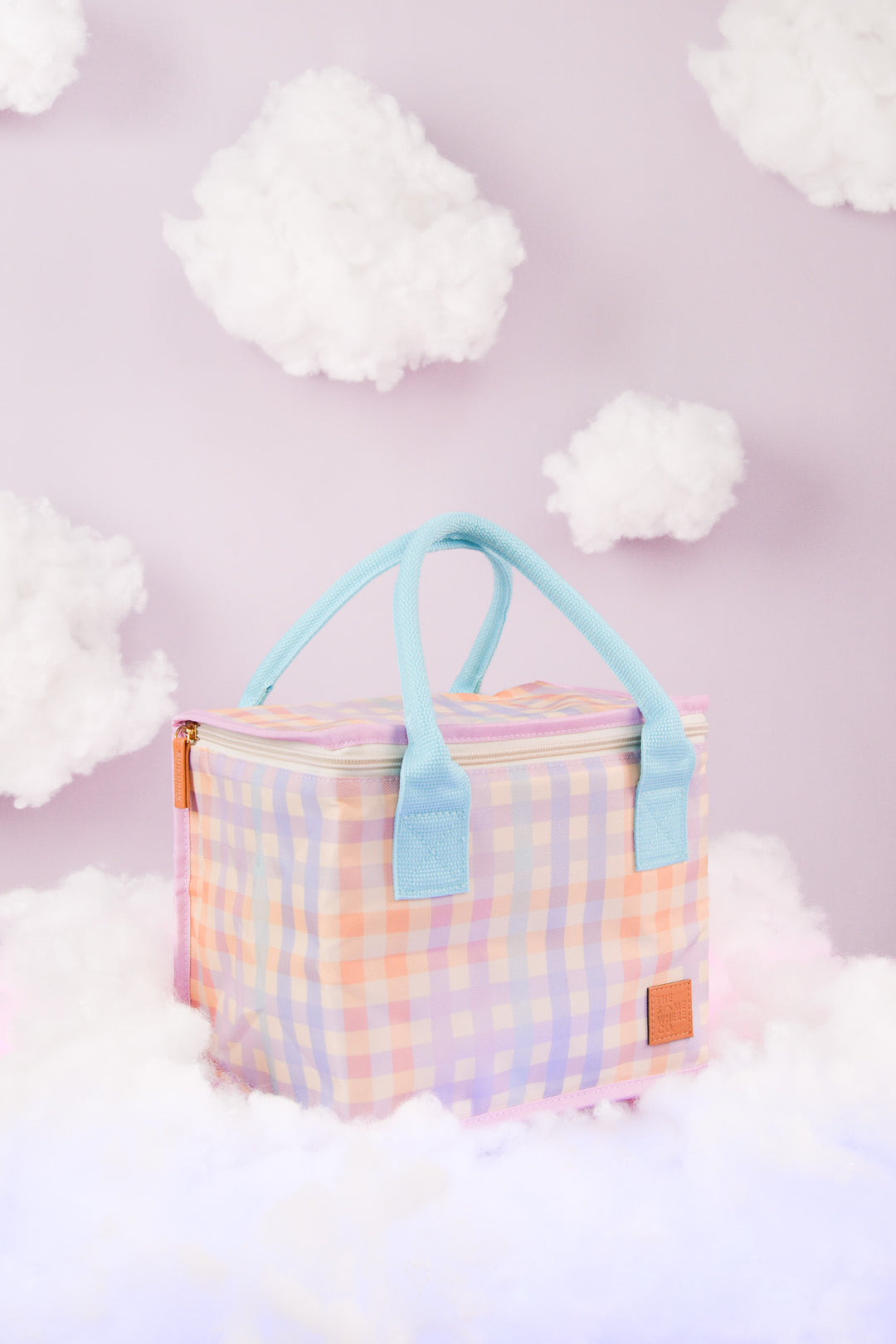 Chasing Sunsets Lunch Bag With Canvas Handle