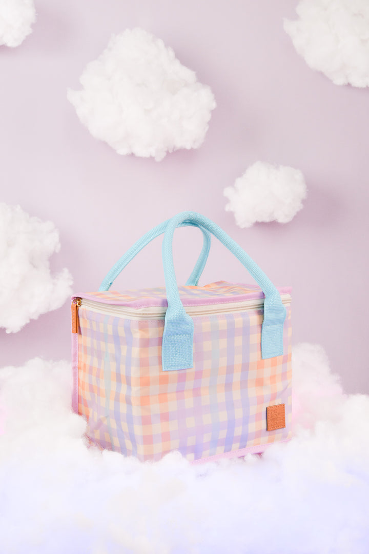 Chasing Sunsets Lunch Bag With Canvas Handle