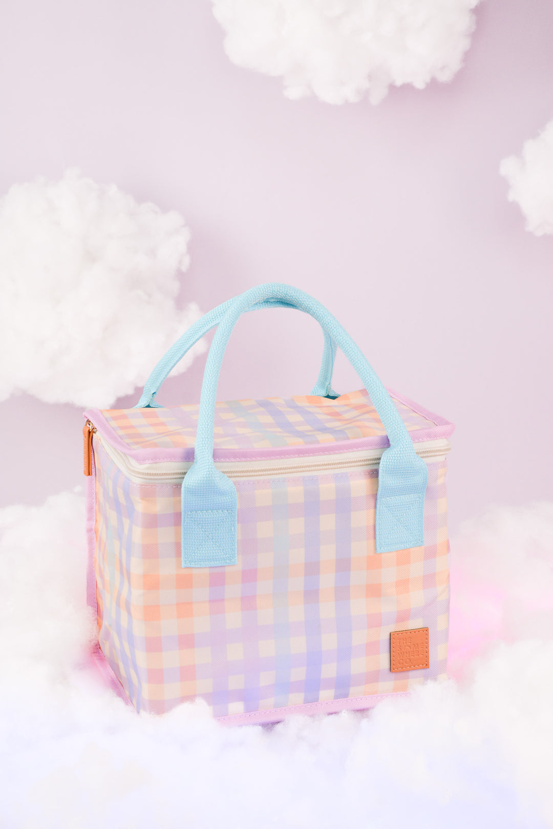 Chasing Sunsets Lunch Bag With Canvas Handle