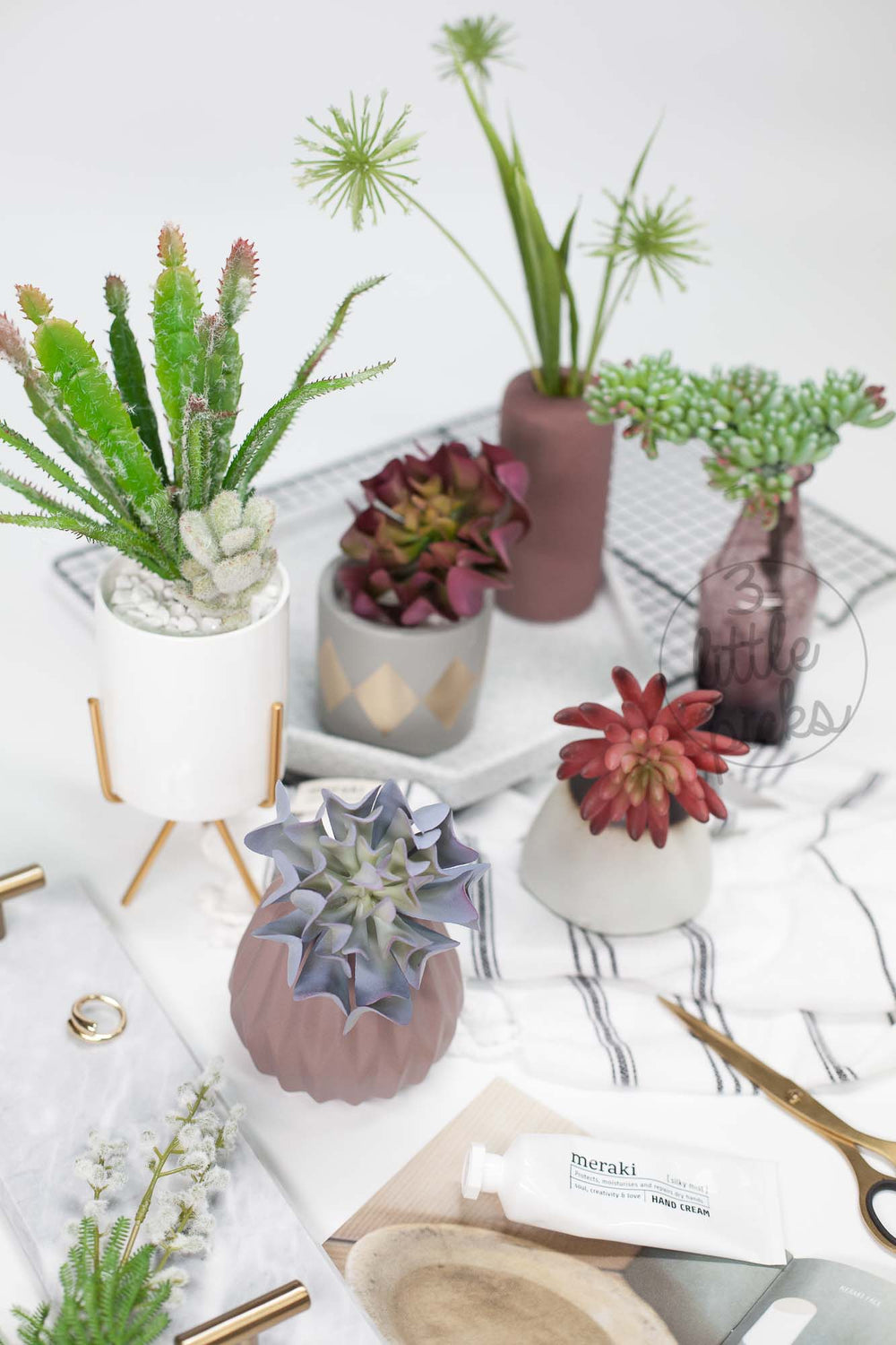 Faux Succulent (Part 3), Decor, 3littlepicks - 3LittlePicks