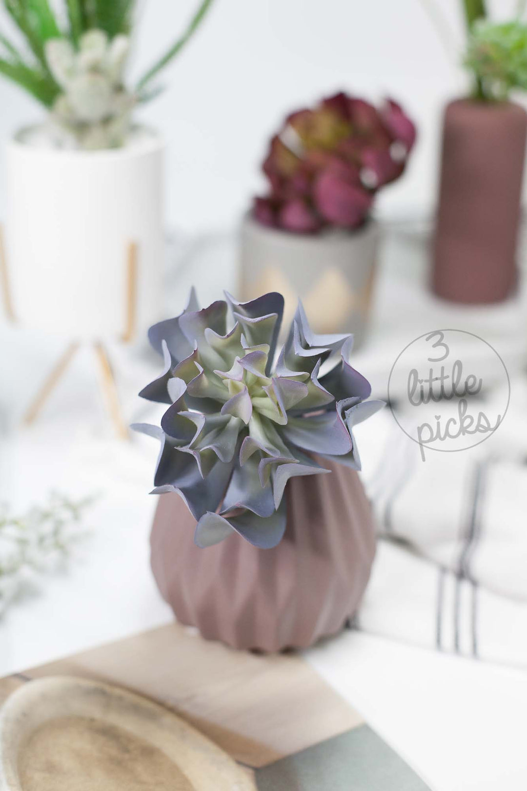 Faux Succulent (Part 3), Decor, 3littlepicks - 3LittlePicks