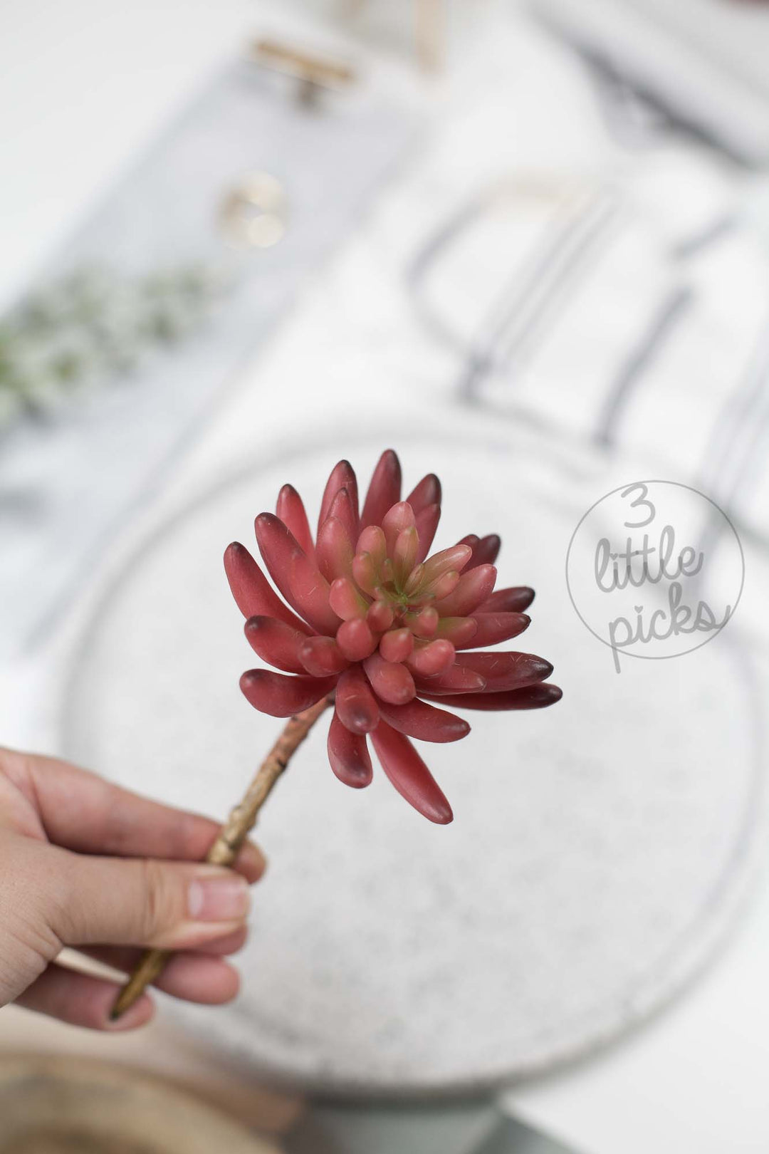 Faux Succulent (Part 3), Decor, 3littlepicks - 3LittlePicks