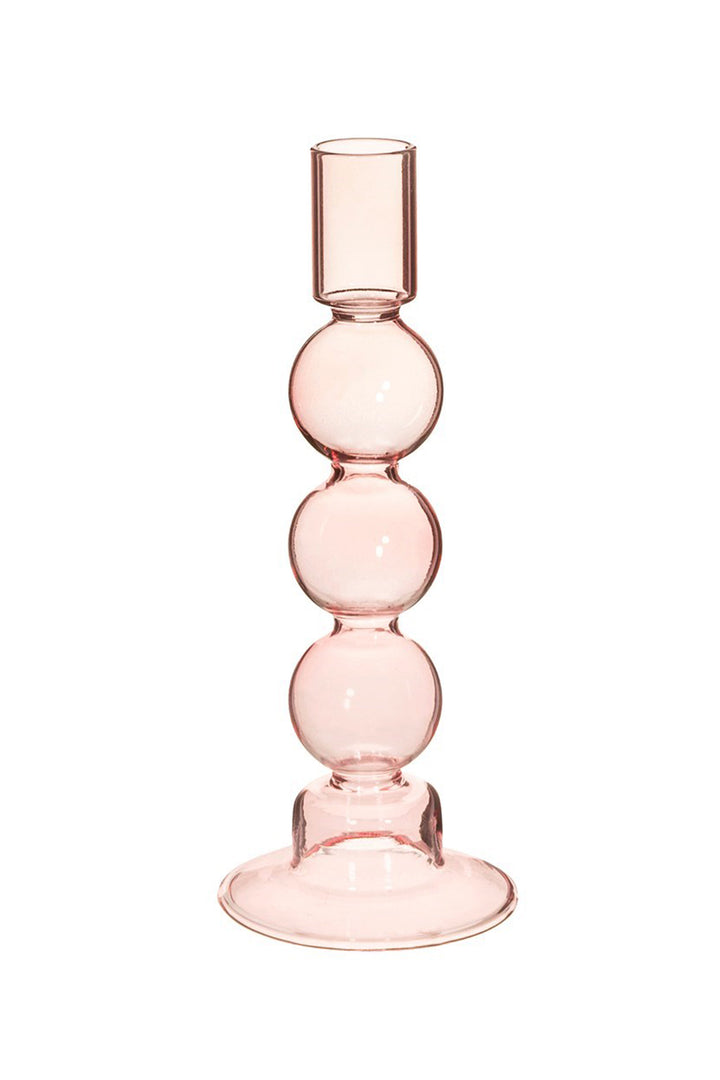 Bubble Candleholder Pink