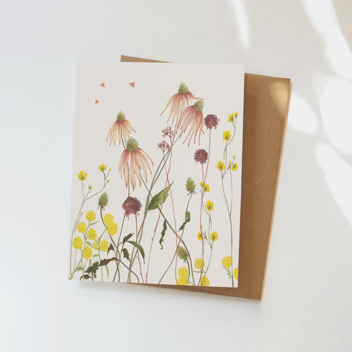 Garden Flowers Notecard
