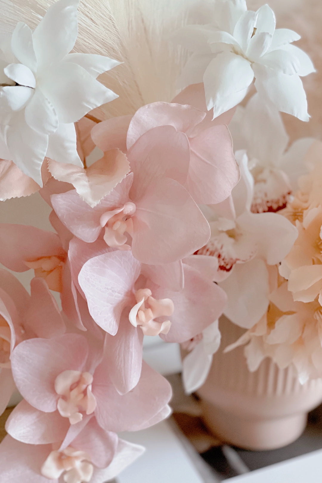 Blushing Elegance in the Pot (1 sided)