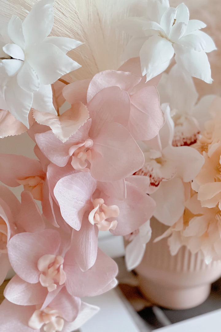 Blushing Elegance in the Pot (1 sided)