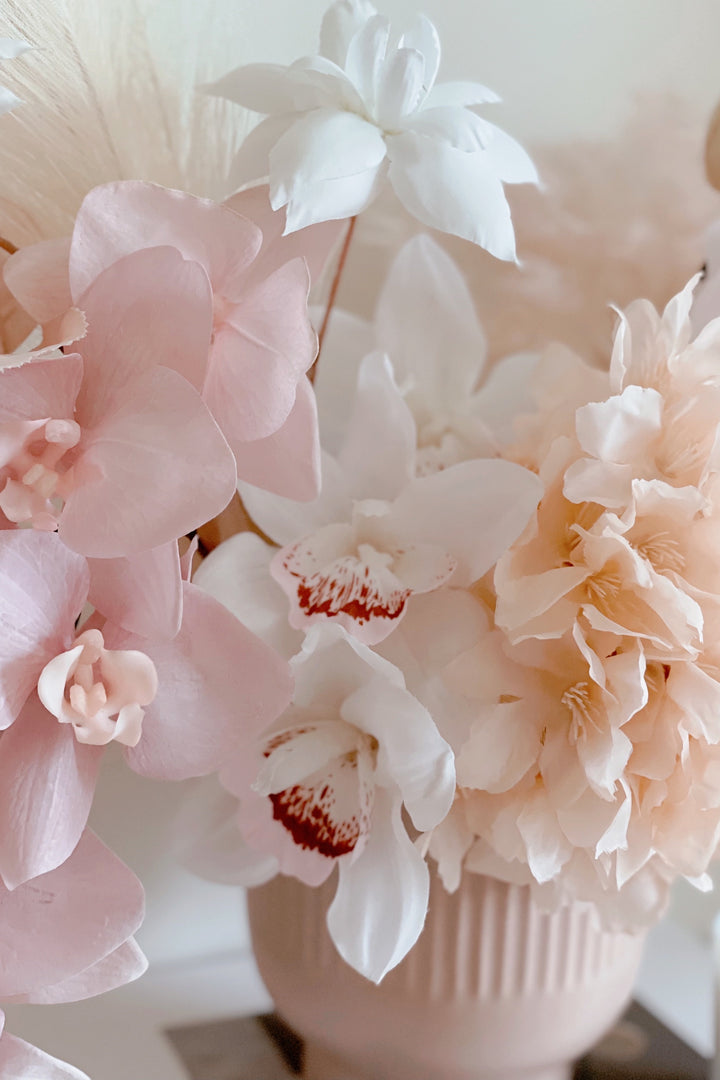 Blushing Elegance in the Pot (1 sided)