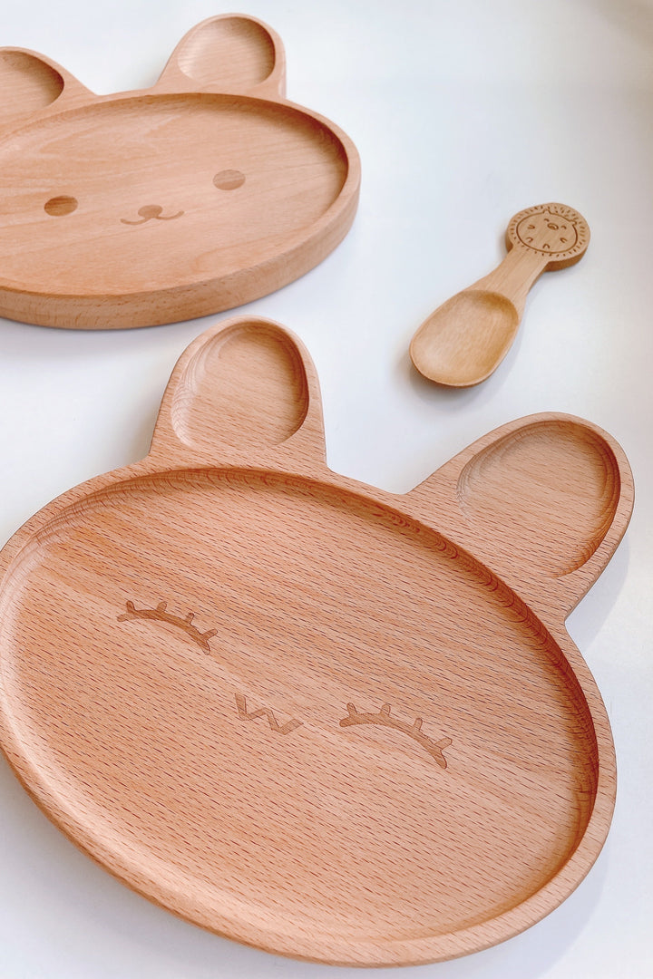 Bunny Wooden Plates (2 options)