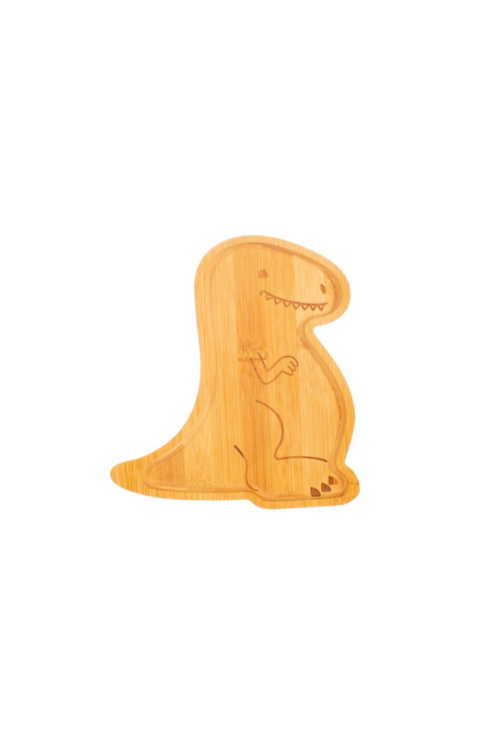 Bamboo T-Rex Plate