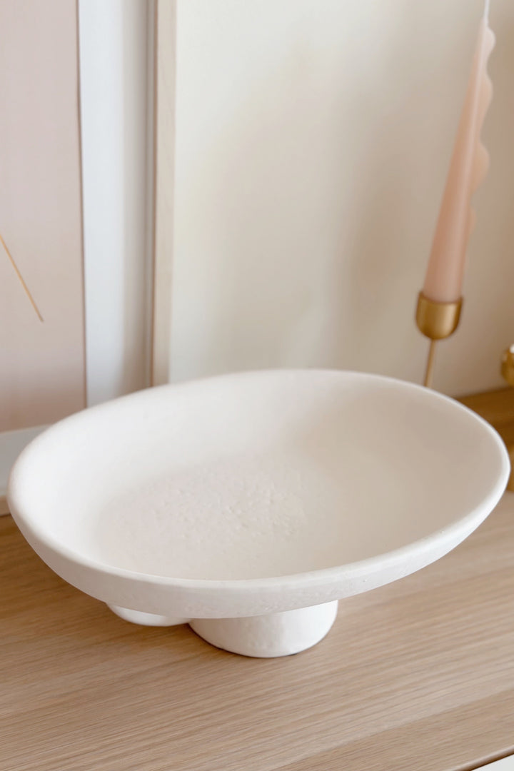 Raw Pedestal Tray